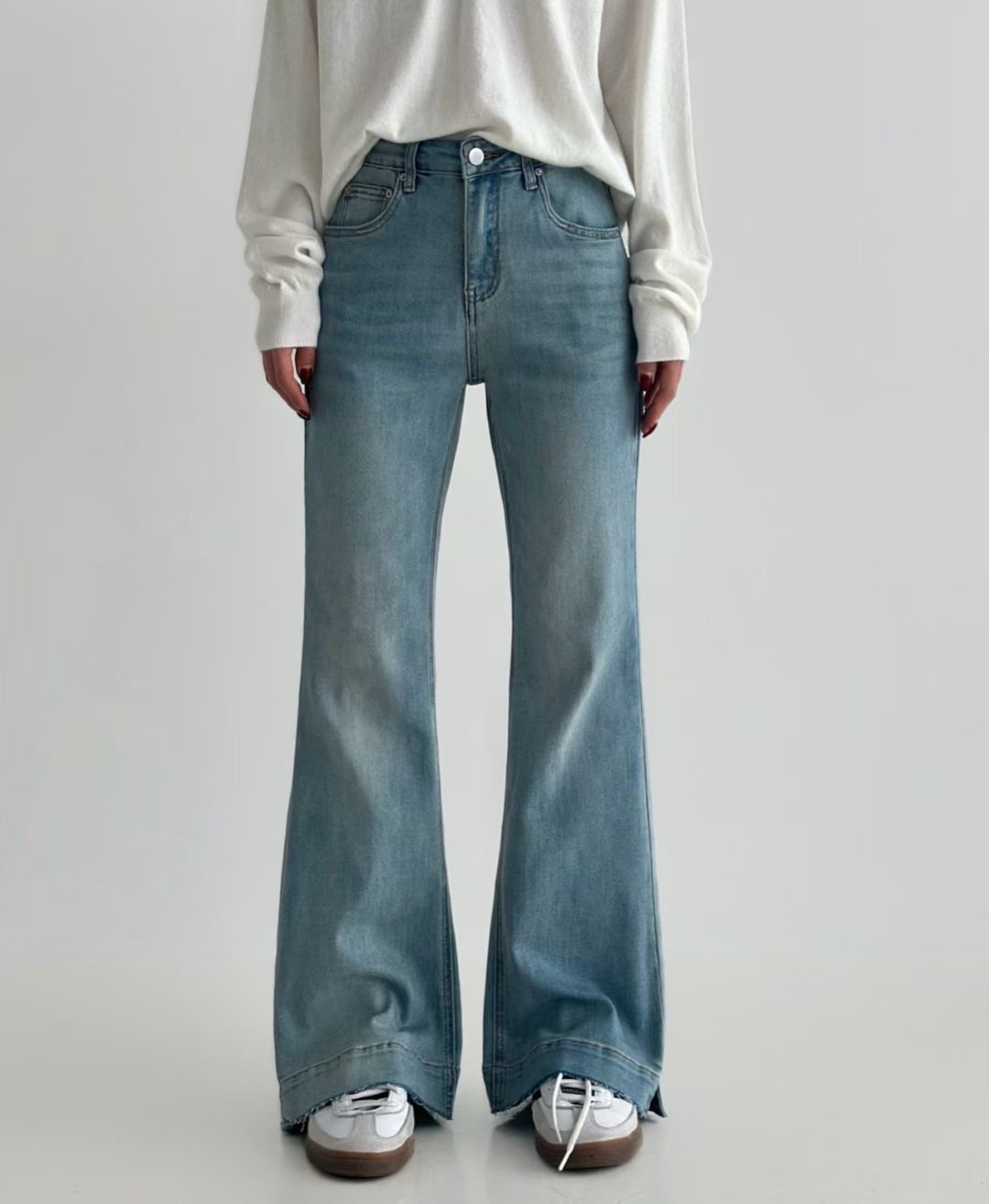 PUBLIC&amp;CO GIRL韓國直郵㊣女士新款休閑職業時尚牛仔褲PUBLIC&amp;CO GIRL牛仔褲