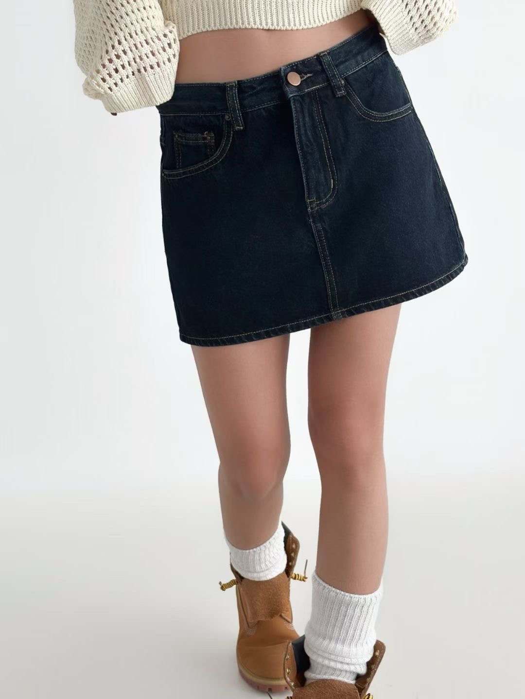 PUBLIC&amp;CO GIRL韓國代購㊣女士新品職業人氣時尚短裙PUBLIC&amp;CO GIRL短裙圖色1