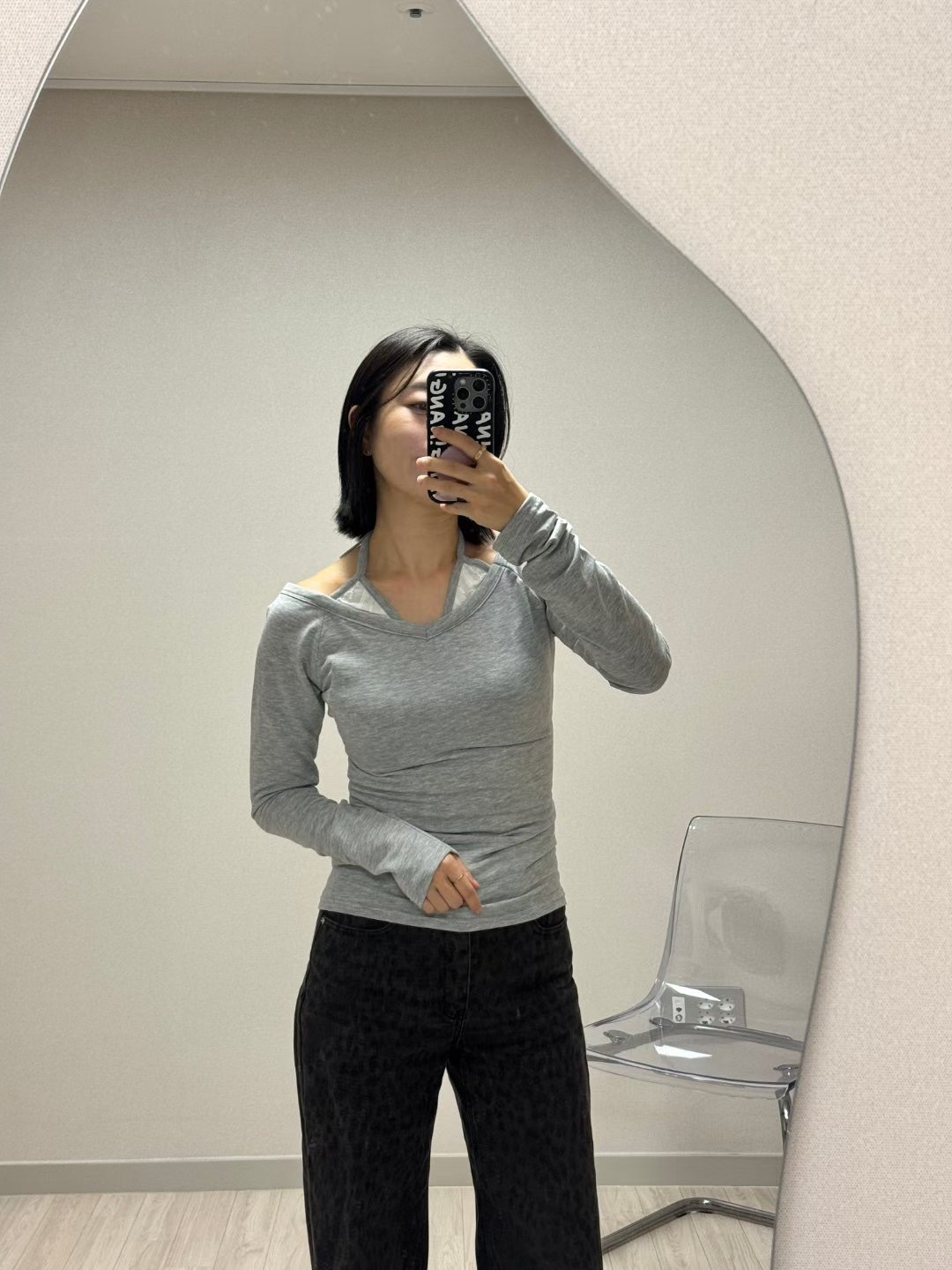 SEOULER東大門㊣代購女士新款推薦真品休閑職業25秋冬長袖T恤SEOULER長袖T恤