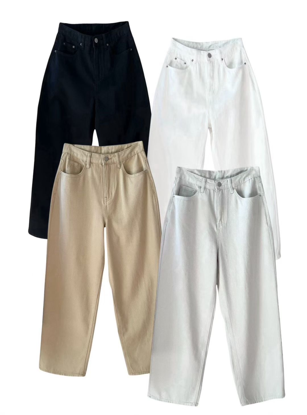 PUBLIC&amp;CO GIRL東大門㊣代購女裝新款熱賣休閑牛仔褲PUBLIC&amp;CO GIRL牛仔褲