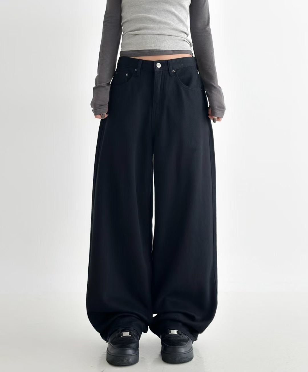 PUBLIC&amp;CO GIRL東大門㊣代購女裝新款熱賣休閑牛仔褲PUBLIC&amp;CO GIRL牛仔褲圖色4