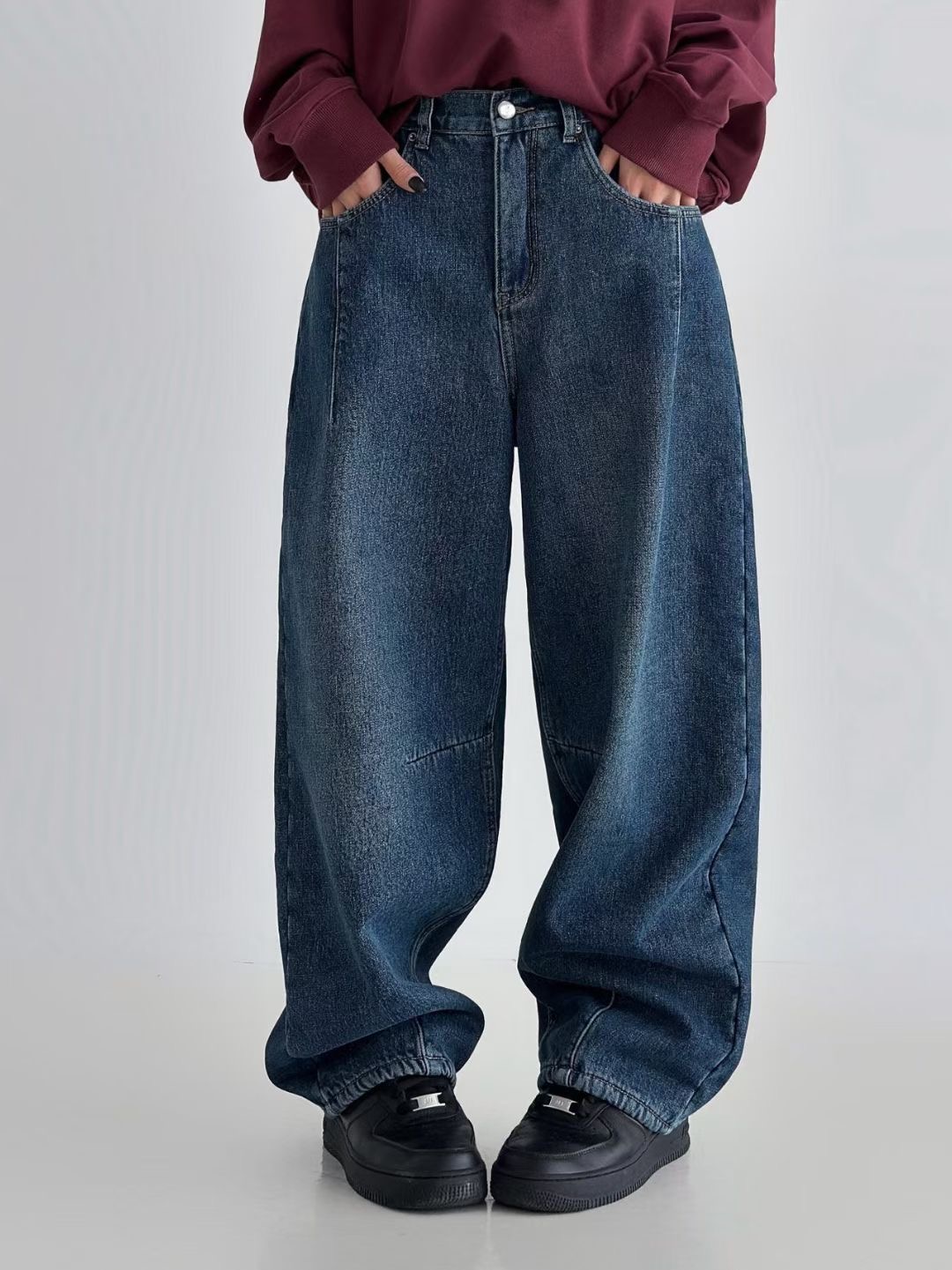 PUBLIC&amp;CO GIRL韓國代購㊣女士新品休閑真品推薦牛仔褲PUBLIC&amp;CO GIRL牛仔褲圖色1