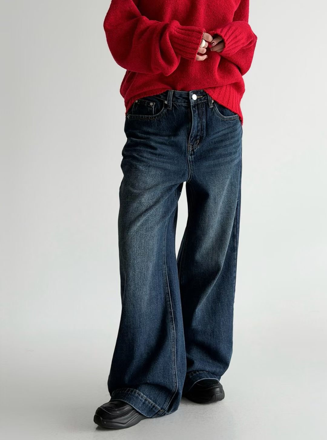 PUBLIC&amp;CO GIRL東大門㊣實拍女裝新品熱賣休閑牛仔褲PUBLIC&amp;CO GIRL牛仔褲