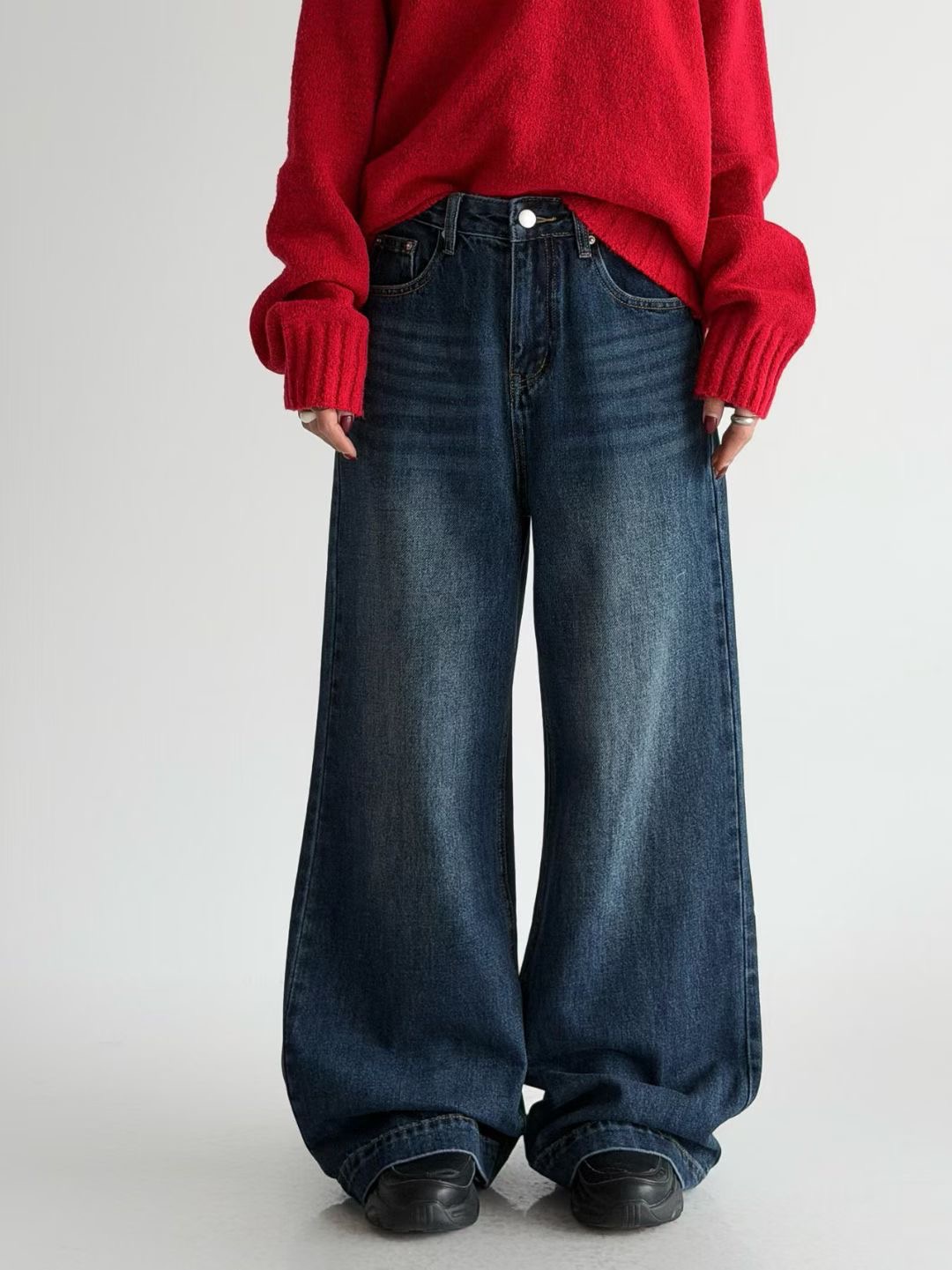 PUBLIC&amp;CO GIRL東大門㊣實拍女裝新品熱賣休閑牛仔褲PUBLIC&amp;CO GIRL牛仔褲