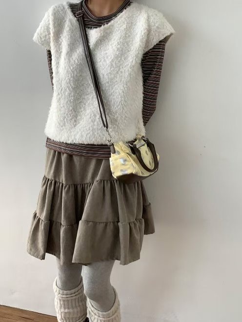 SEOULER東大門㊣代購女裝新品推薦休閑真品熱賣半身裙中短裙SEOULER半身裙/中短裙