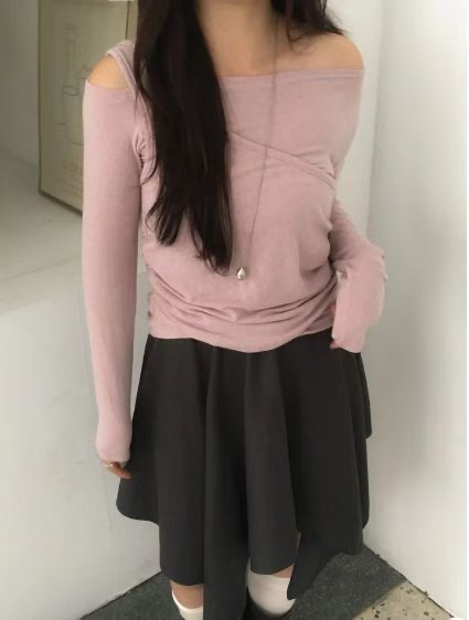 SEOULER東大門㊣代購女士新款推薦職業真品人氣熱賣長袖T恤SEOULER長袖T恤圖色2