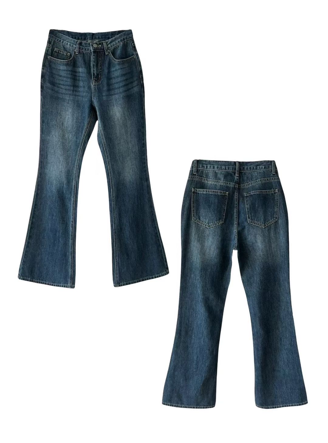 PUBLIC&amp;CO GIRL東大門㊣代購女士新品25秋冬推薦牛仔褲PUBLIC&amp;CO GIRL牛仔褲