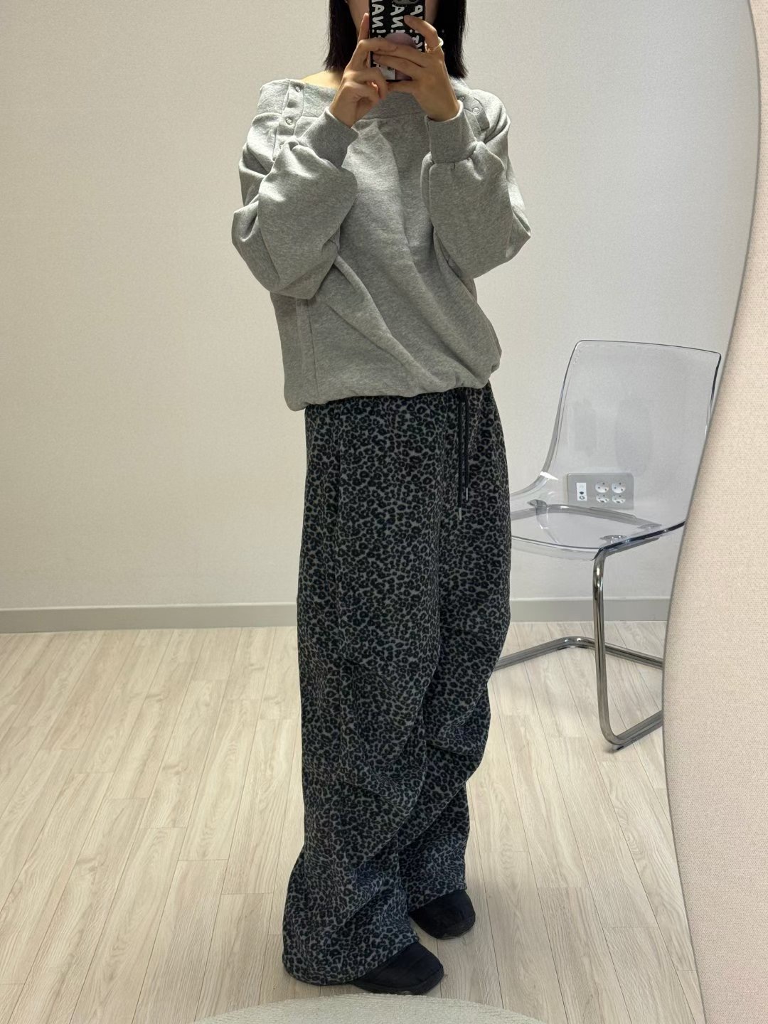 SEOULER東大門㊣代購女士新款休閑真品時尚熱賣25秋冬休閑褲皮褲SEOULER休閑褲