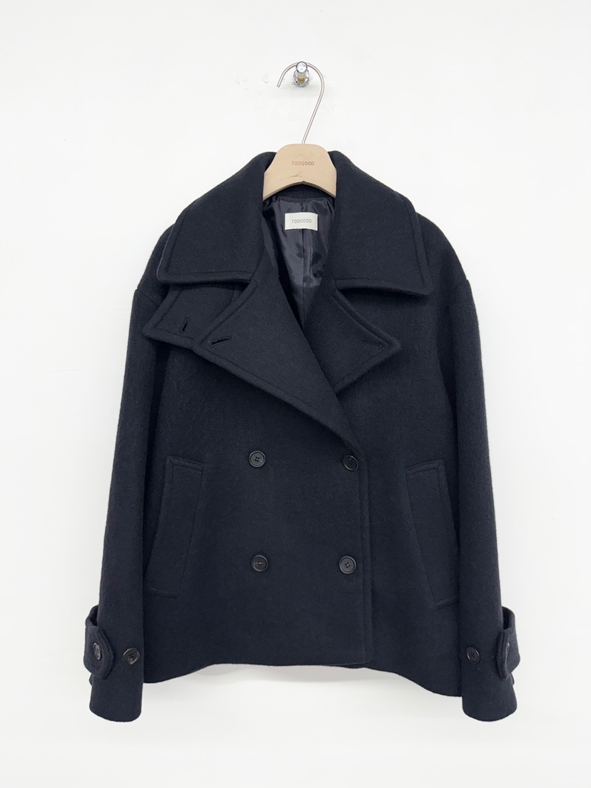 TOOGOOD韓國代購㊣女裝新款人氣推薦休閑熱賣真品時尚短款大衣TOOGOOD短款大衣