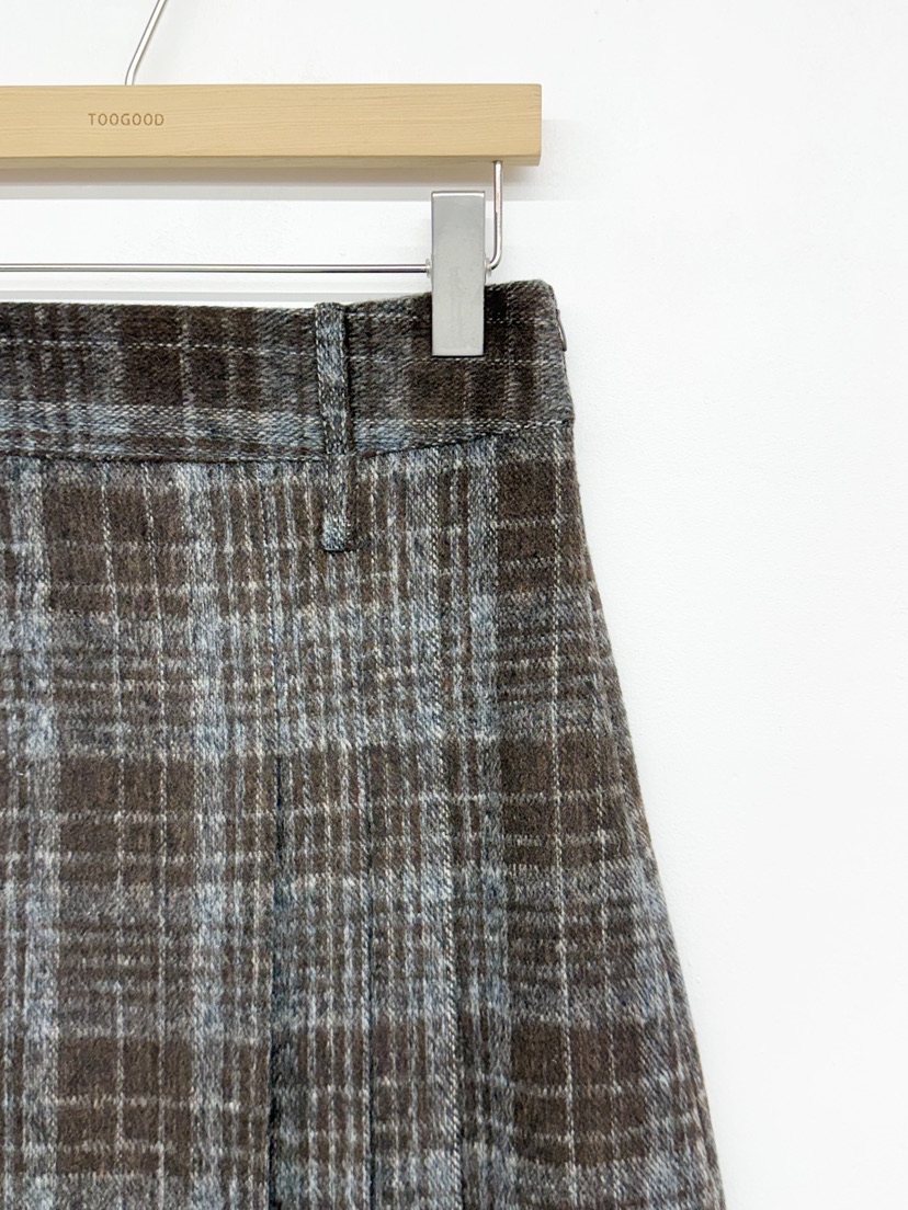 TOOGOOD韓國直郵㊣女士新款推薦人氣時尚25秋冬熱賣長裙格子TOOGOOD長裙