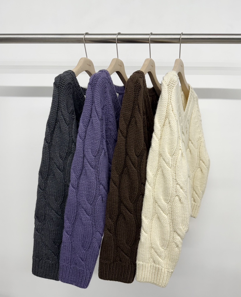 TOOGOOD東大門㊣直郵女士新款推薦25秋冬人氣休閑針織衫V領TOOGOOD針織衫