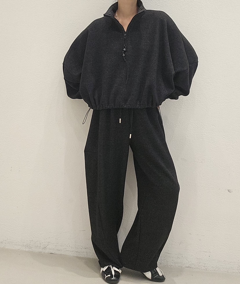 NEOUL東大門㊣代購女裝新款熱賣真品職業25秋冬休閑套裝拉鏈NEOUL/ahin雙領標簽套裝