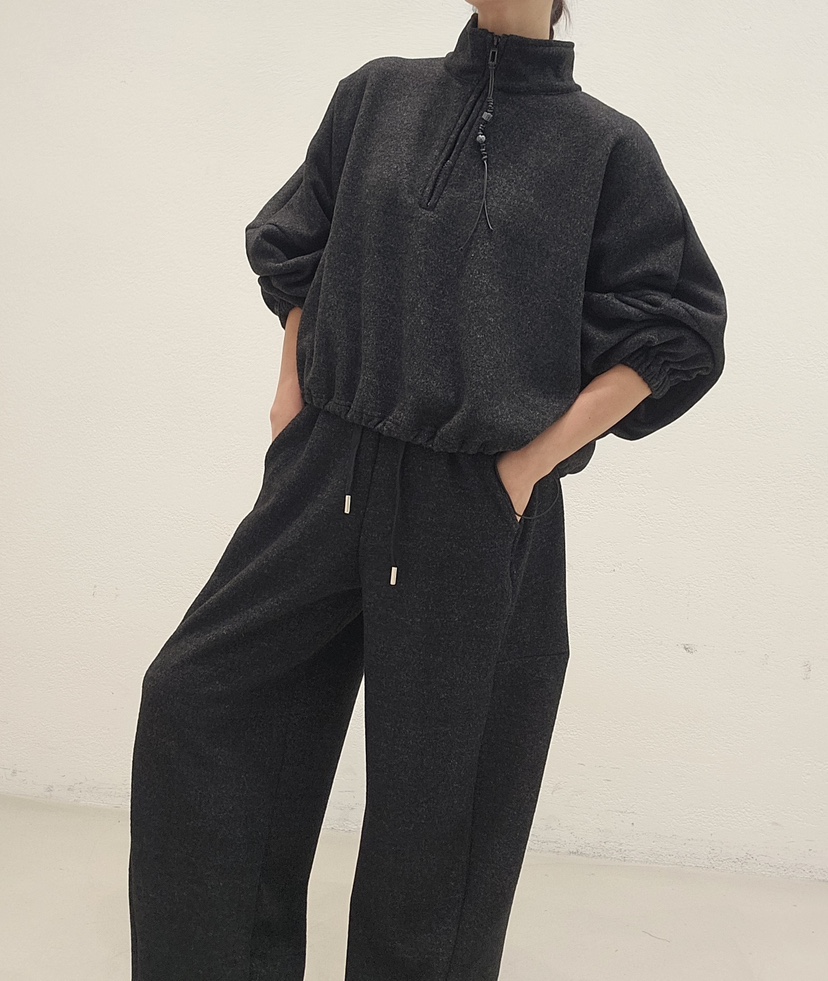 NEOUL東大門㊣代購女裝新款熱賣真品職業25秋冬休閑套裝拉鏈NEOUL/ahin雙領標簽套裝