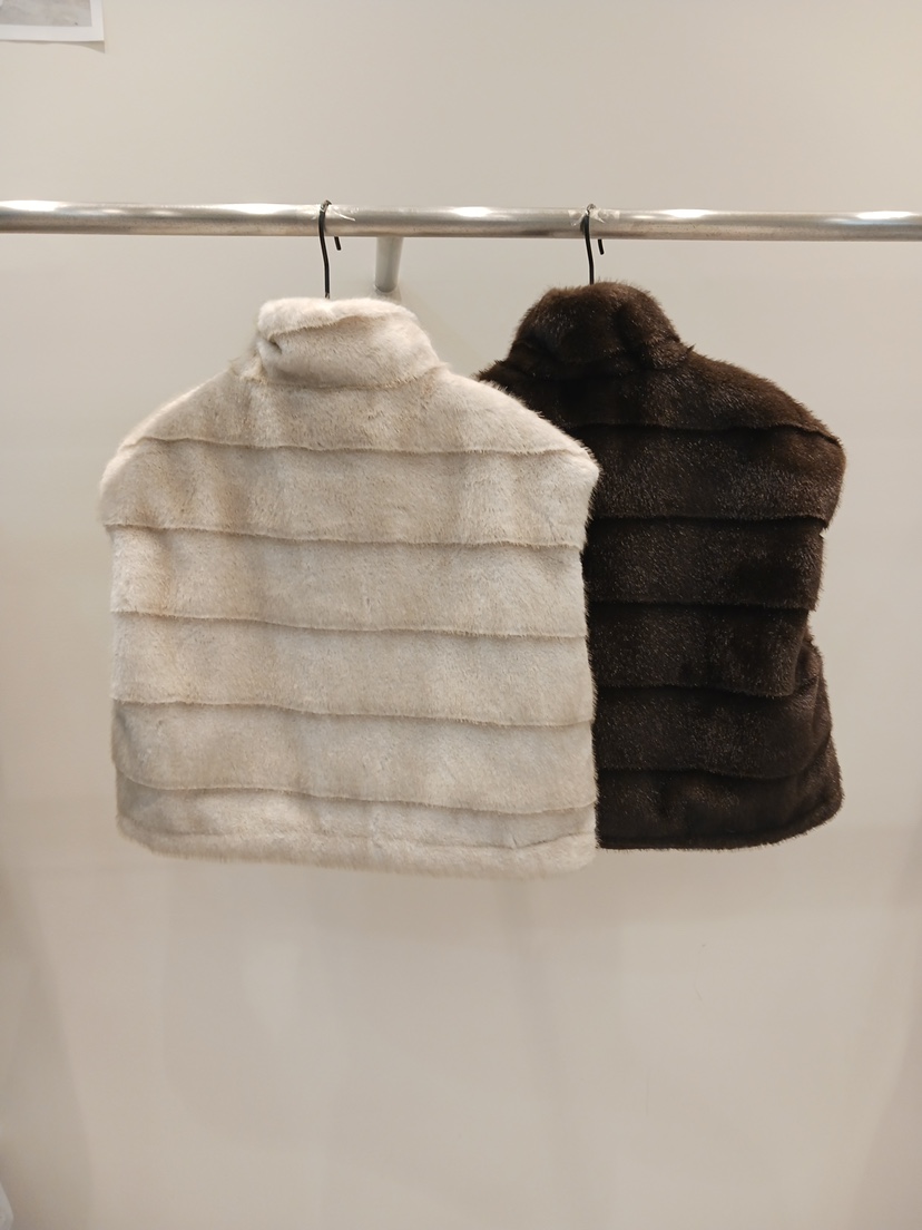 NEOUL東大門㊣直郵女裝新品時尚推薦真品25秋冬休閑馬甲雙面NEOUL/ahin雙領標簽馬甲