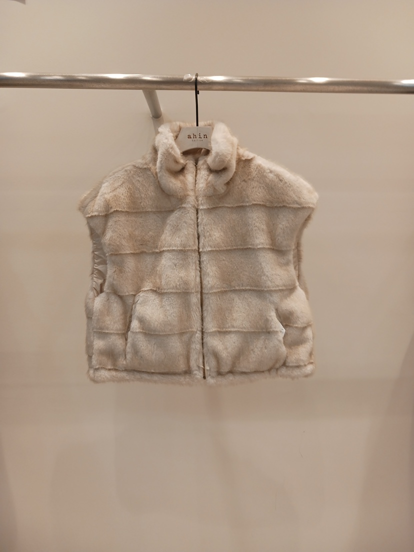 NEOUL東大門㊣直郵女裝新品時尚推薦真品25秋冬休閑馬甲雙面NEOUL/ahin雙領標簽馬甲圖色1