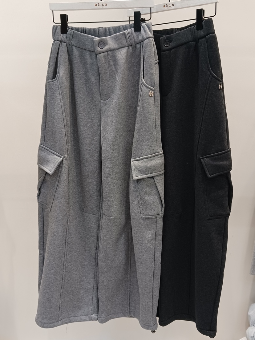 NEOUL韓國代購㊣女士新款推薦休閑真品職業熱賣時尚25秋冬休閑褲NEOUL/ahin雙領標簽休閑褲