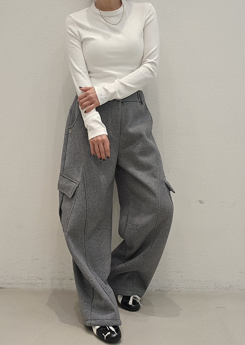 NEOUL韓國代購㊣女士新款推薦休閑真品職業熱賣時尚25秋冬休閑褲NEOUL/ahin雙領標簽休閑褲