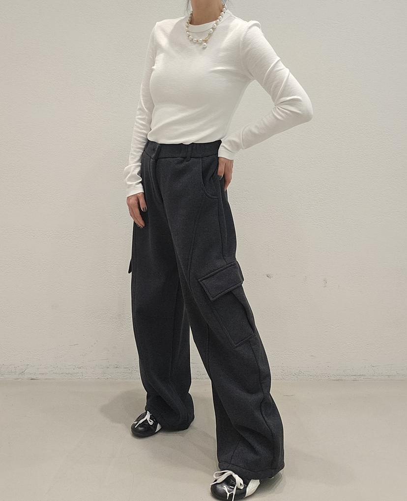 NEOUL韓國代購㊣女士新款推薦休閑真品職業熱賣時尚25秋冬休閑褲NEOUL/ahin雙領標簽休閑褲