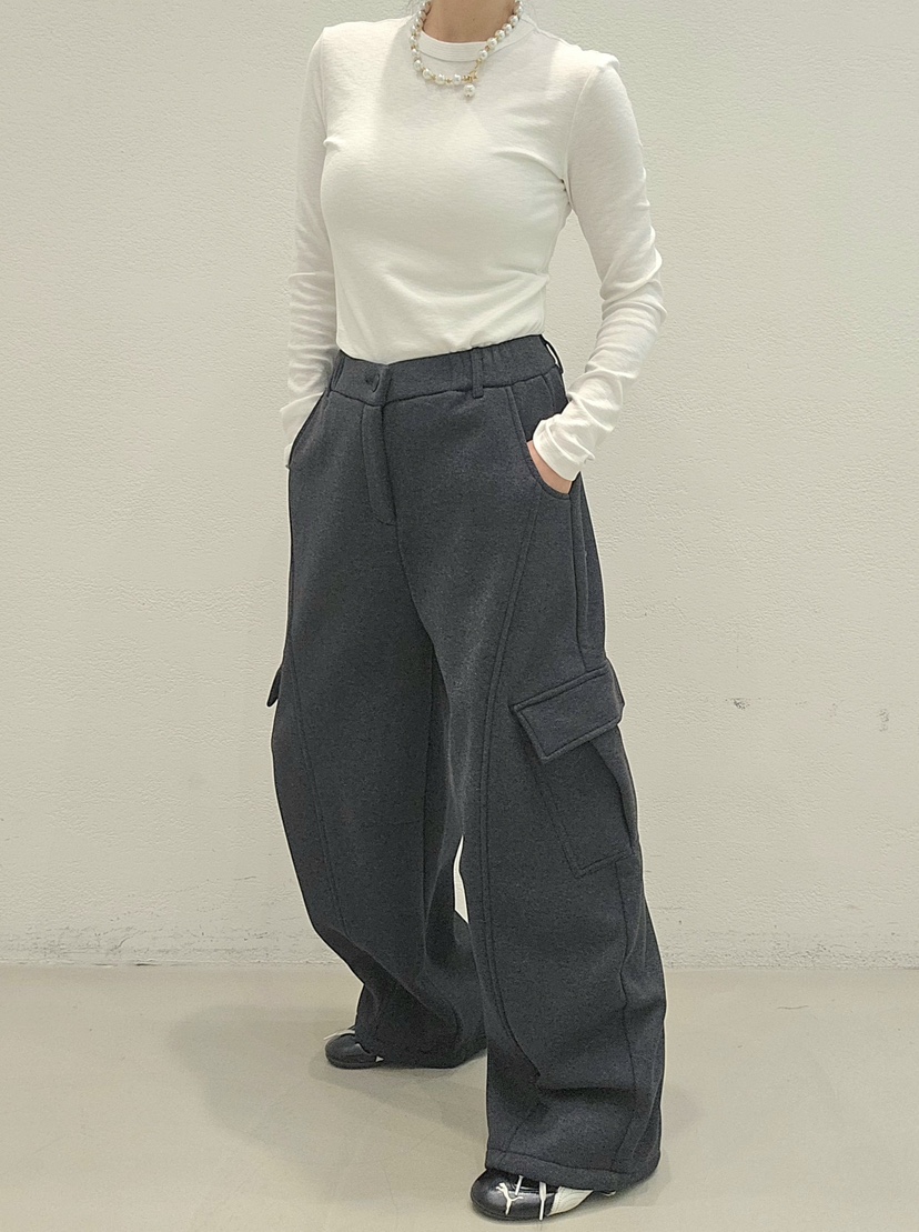 NEOUL韓國代購㊣女士新款推薦休閑真品職業熱賣時尚25秋冬休閑褲NEOUL/ahin雙領標簽休閑褲