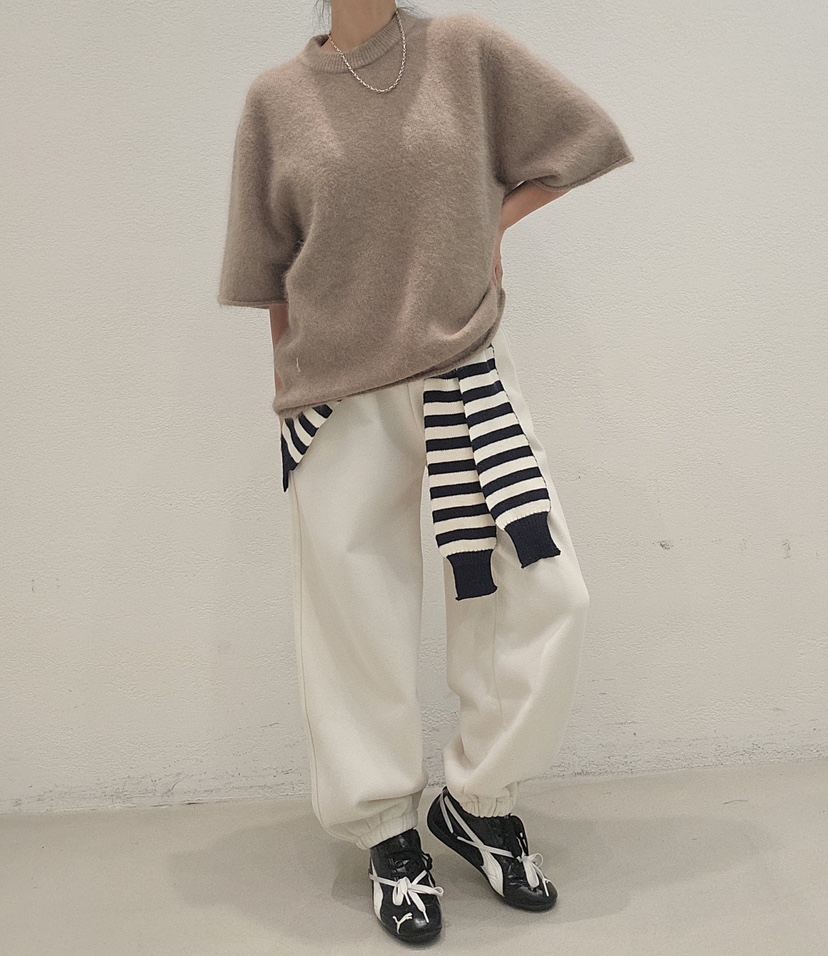 NEOUL東大門㊣代購女士新款推薦熱賣休閑時尚職業針織衫安哥拉NEOUL/ahin雙領標簽針織衫