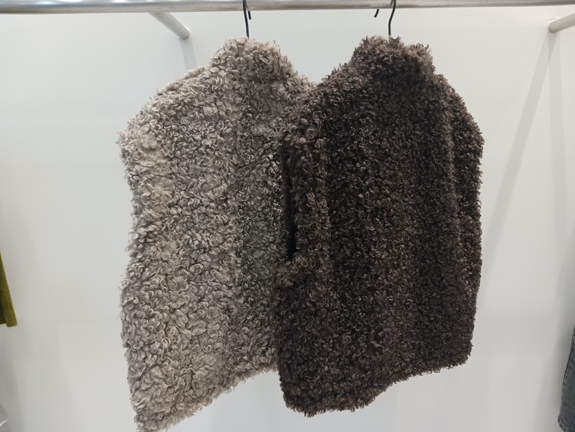 NEOUL韓國代購㊣女裝新款職業真品推薦熱賣人氣時尚馬甲羊毛NEOUL/ahin雙領標簽馬甲