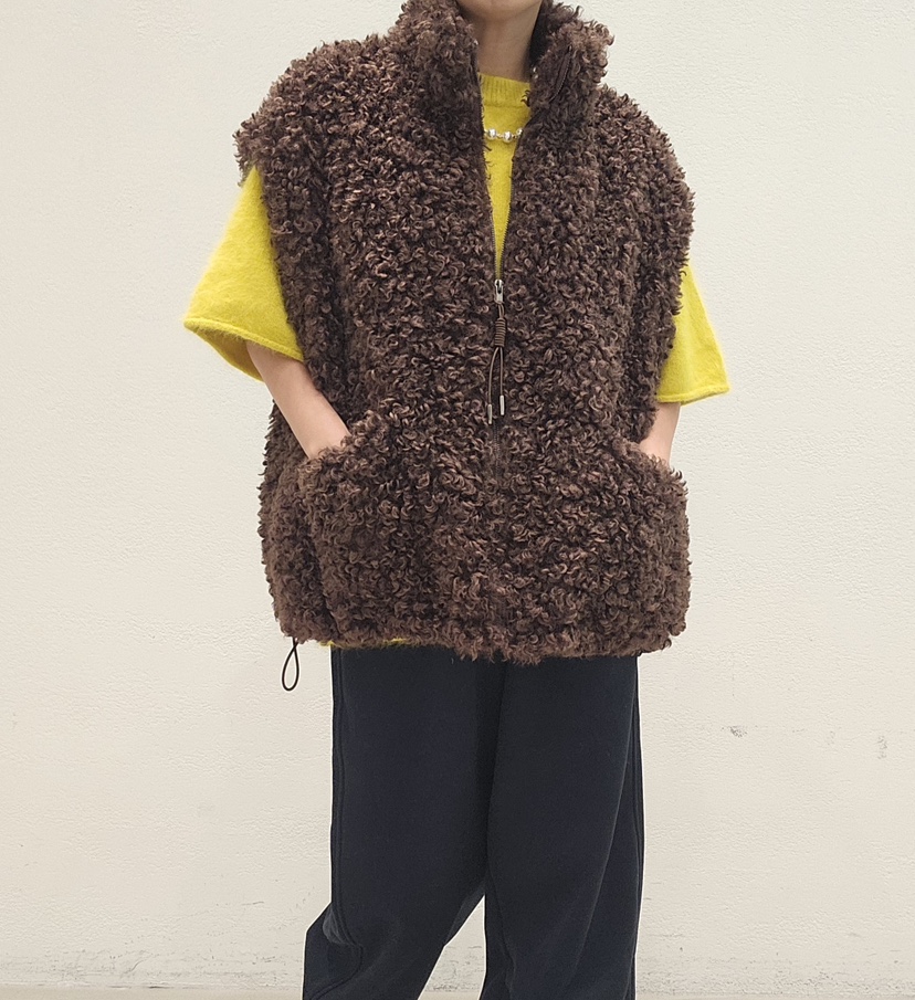 NEOUL韓國代購㊣女裝新款職業真品推薦熱賣人氣時尚馬甲羊毛NEOUL/ahin雙領標簽馬甲