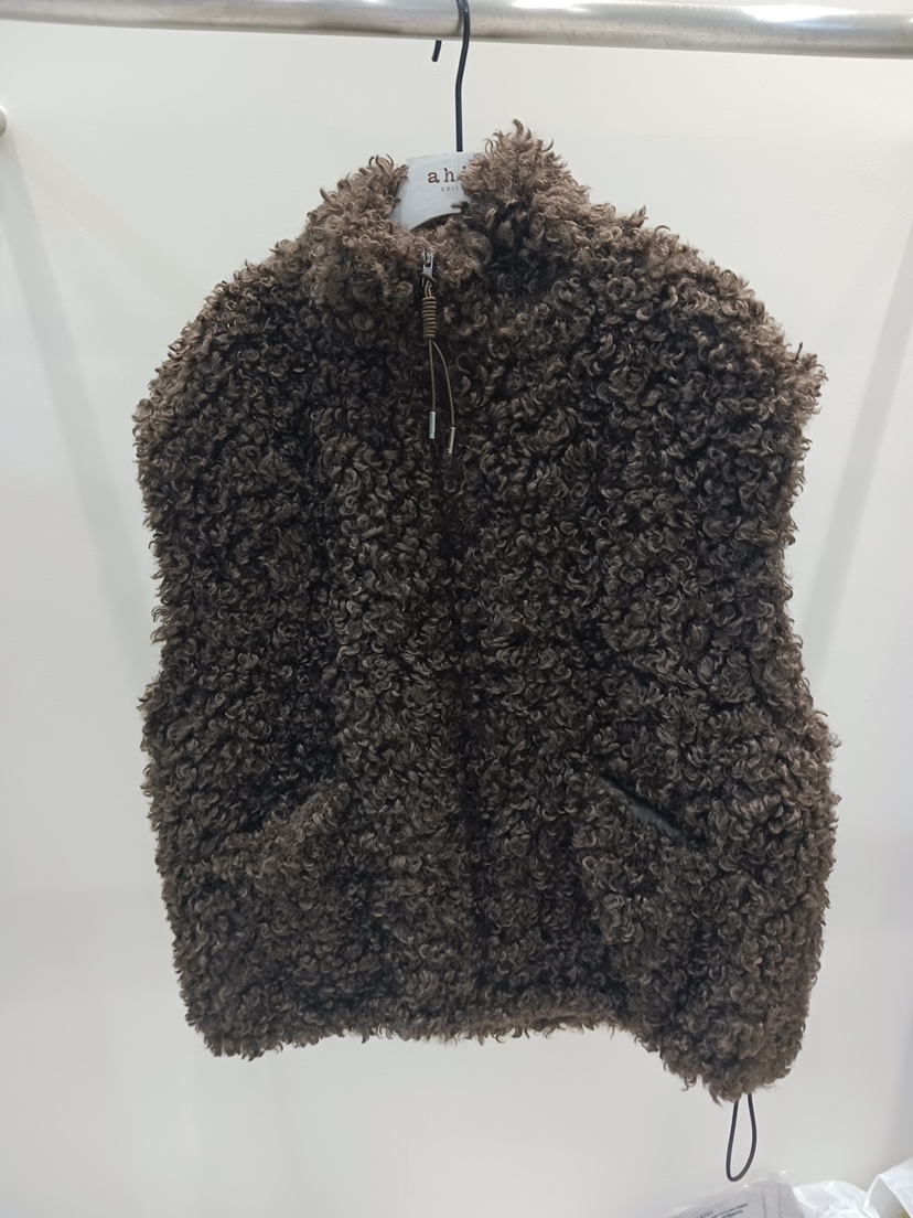 NEOUL韓國代購㊣女裝新款職業真品推薦熱賣人氣時尚馬甲羊毛NEOUL/ahin雙領標簽馬甲圖色2