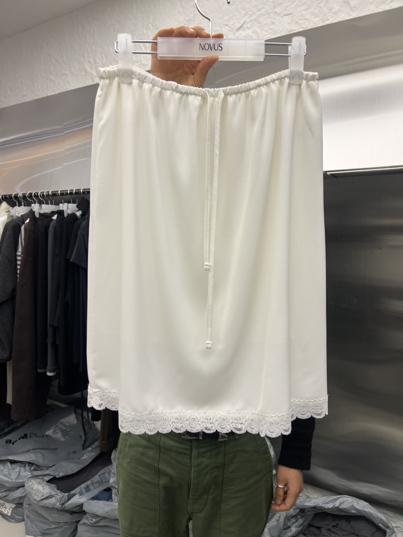 NOVUS東大門㊣實拍女士新款人氣時尚休閑熱賣半身裙中短裙蕾絲NOVUS半身裙/中短裙圖色1