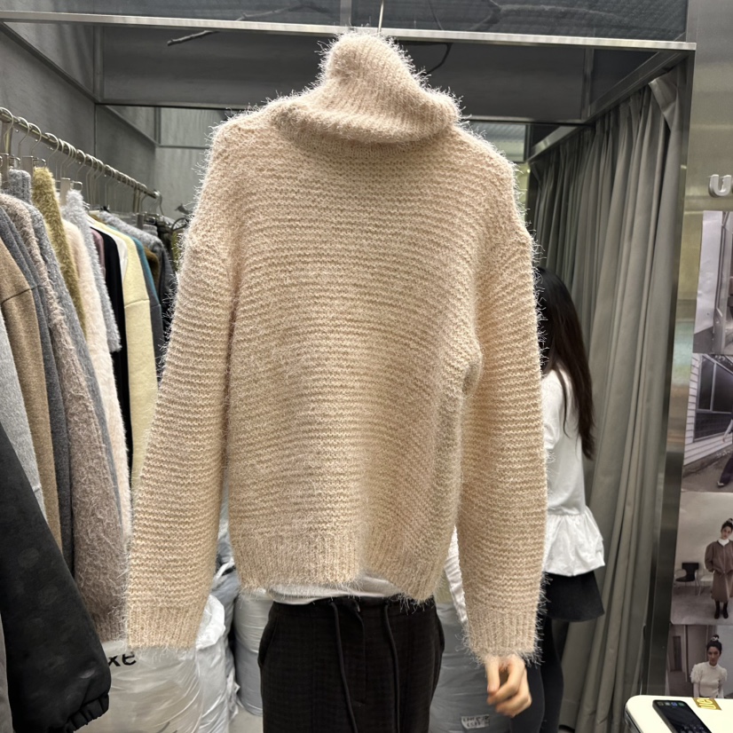 UOOV東大門㊣直郵女士新品休閑推薦時尚職業25秋冬熱賣毛衣UOOV毛衣