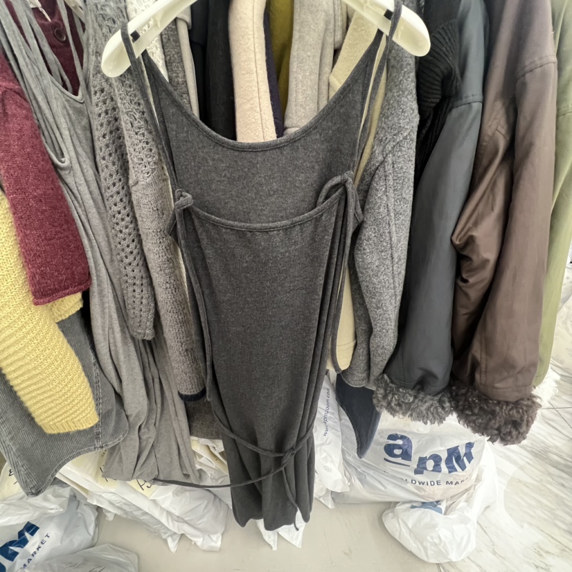 BREATHE東大門㊣直郵女士新品熱賣時尚25秋冬職業連衣裙雙層BREATHE連衣裙