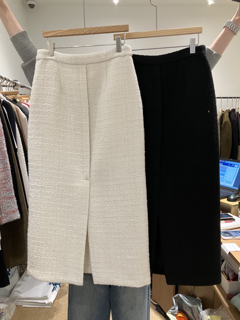 LMT（SAND LIMITED）韓國代購㊣女士新品職業半身裙中短裙粗花呢LMT/SAND LIMITED半身裙/中短裙