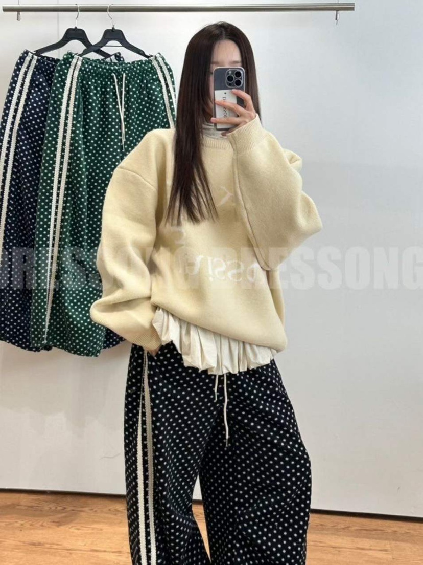 UOOV韓國代購㊣女裝新品25秋冬推薦熱賣人氣真品時尚針織衫UOOV針織衫