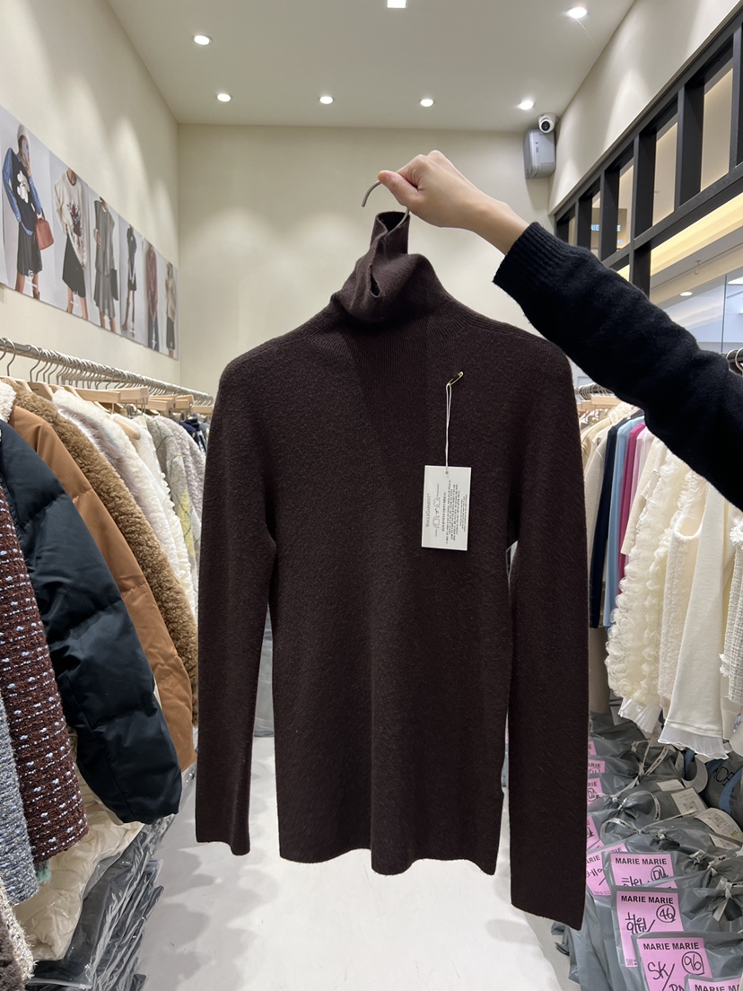 MARIE MARIE韓國直郵㊣女士新款真品推薦人氣時尚職業針織衫MARIE MARIE針織衫圖色7棕色