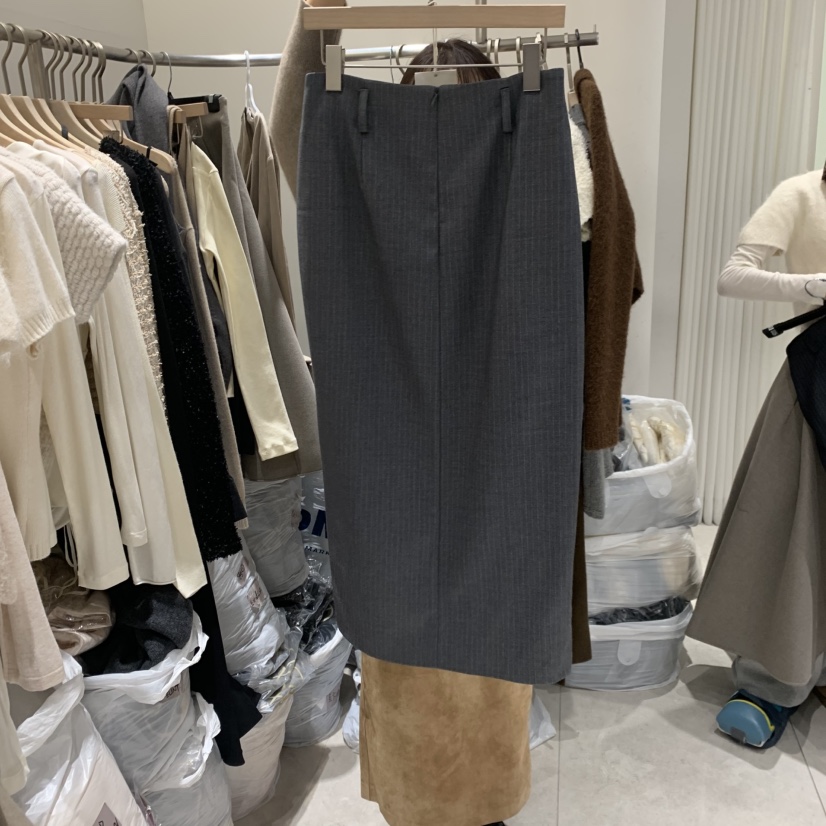 GLOW AND NYMPH韓國代購㊣女裝新款休閑真品半身裙中短裙GLOW AND NYMPH半身裙/中短裙