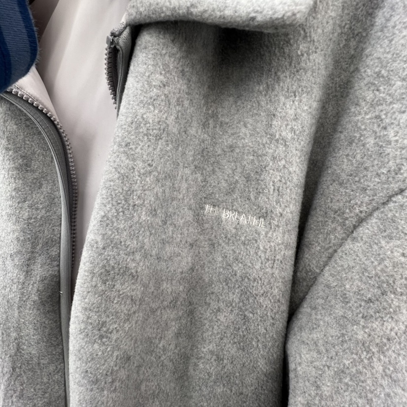 BREATHE韓國代購㊣女士新款休閑推薦時尚真品熱賣夾克羊毛兩面BREATHE夾克