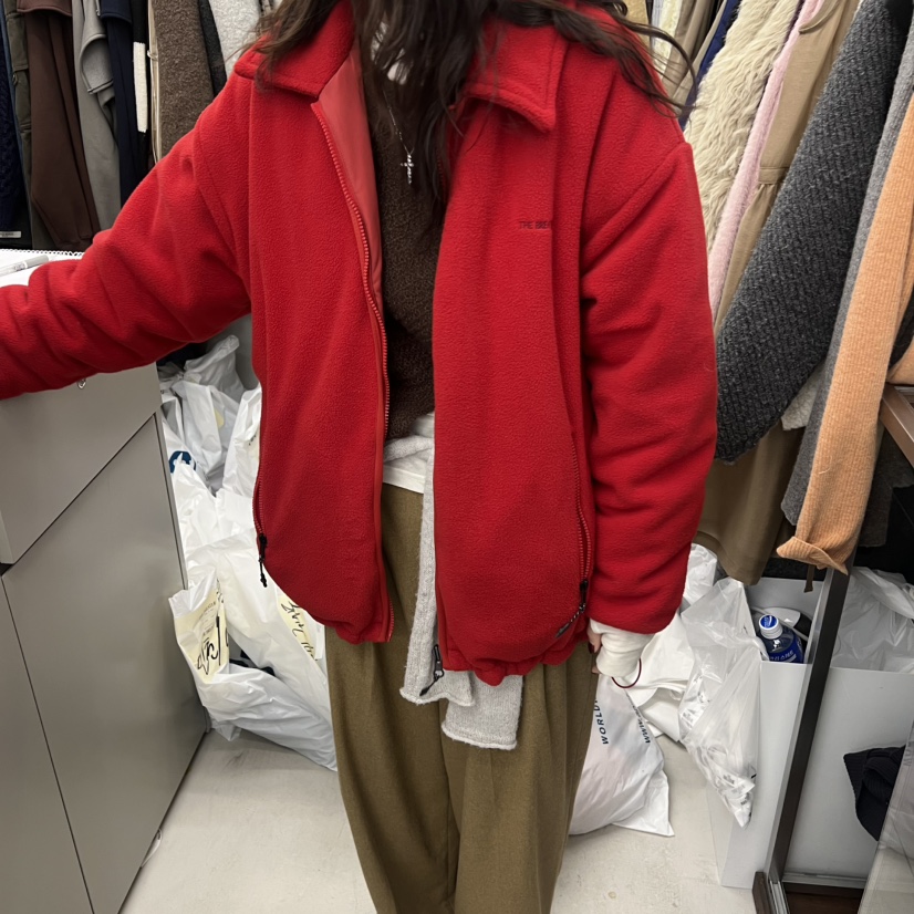 BREATHE韓國代購㊣女士新款休閑推薦時尚真品熱賣夾克羊毛兩面BREATHE夾克圖色4