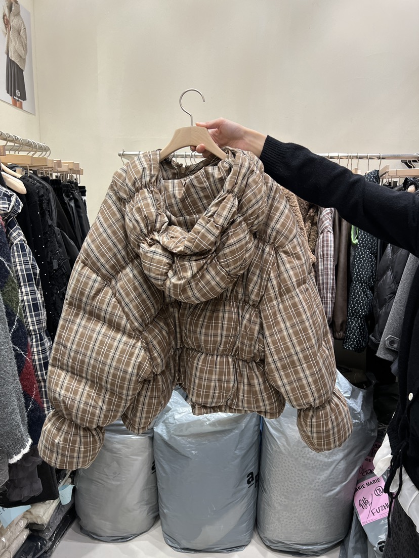 MARIE MARIE東大門㊣直郵女士新款25秋冬職業短款羽絨服鴨絨MARIE MARIE短款羽絨服