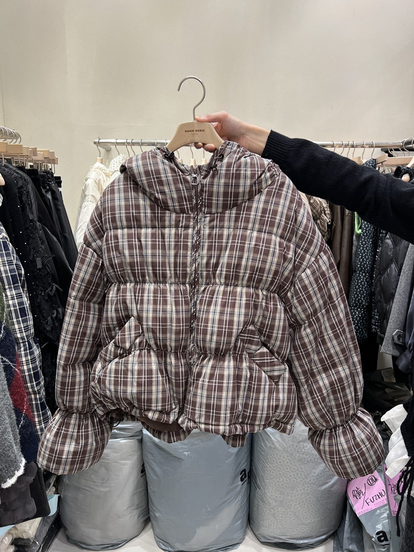 MARIE MARIE東大門㊣直郵女士新款25秋冬職業短款羽絨服鴨絨MARIE MARIE短款羽絨服圖色2