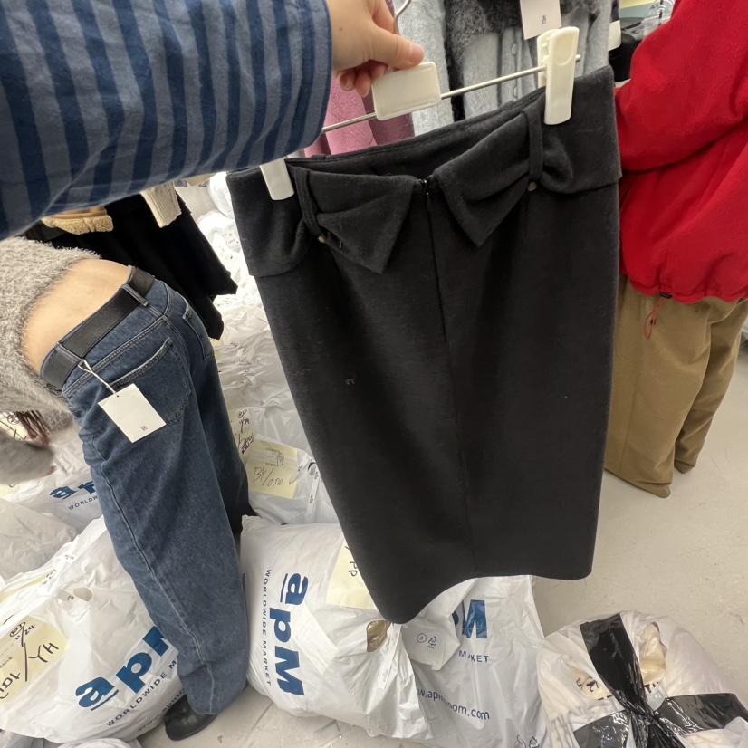 BREATHE東大門㊣代購女裝新品25秋冬熱賣時尚休閑半身裙中短裙BREATHE半身裙/中短裙