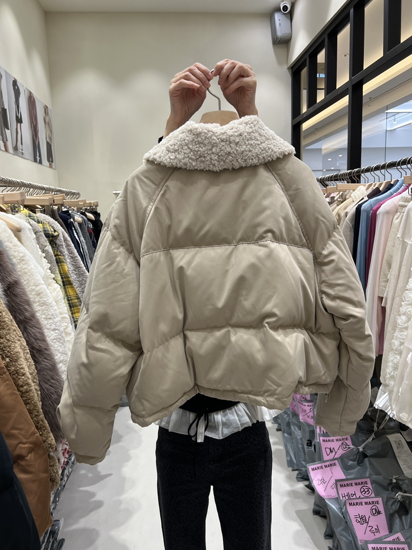 MARIE MARIE東大門㊣代購女士新款休閑熱賣短款羽絨服鴨絨MARIE MARIE短款羽絨服