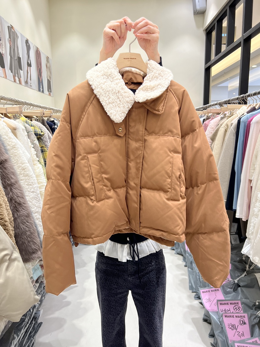 MARIE MARIE東大門㊣代購女士新款休閑熱賣短款羽絨服鴨絨MARIE MARIE短款羽絨服圖色2