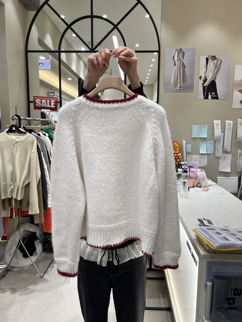 MARIE MARIE東大門㊣直郵女士新款25秋冬熱賣職業人氣針織衫MARIE MARIE針織衫