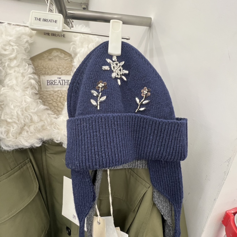 BREATHE韓國代購㊣女士新品25秋冬人氣職業推薦時尚休閑帽子BREATHE帽子圖色1