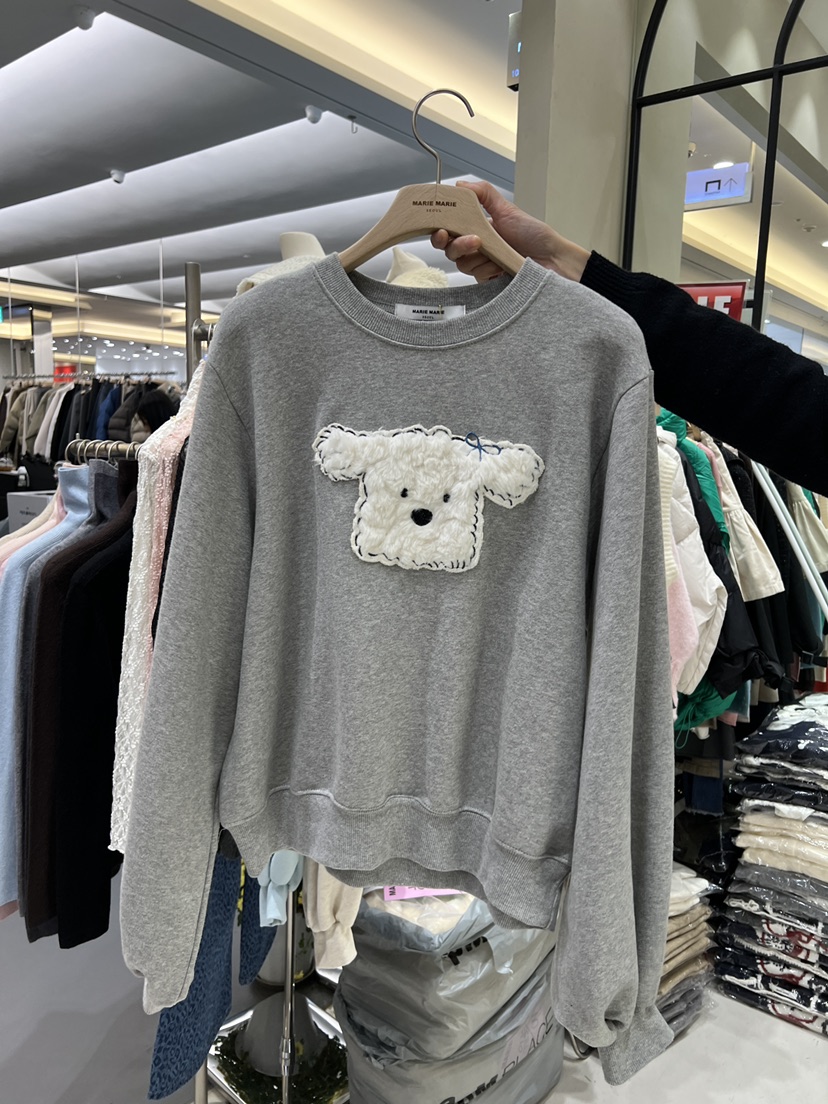 MARIE MARIE韓國直郵㊣女裝新款職業時尚25秋冬人氣休閑衛衣MARIE MARIE衛衣圖色3