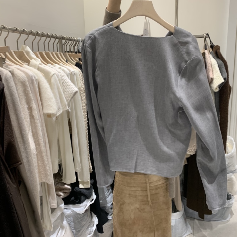 GLOW AND NYMPH韓國代購㊣女士新款人氣推薦職業襯衫蕾絲衫GLOW AND NYMPH襯衫/蕾絲衫