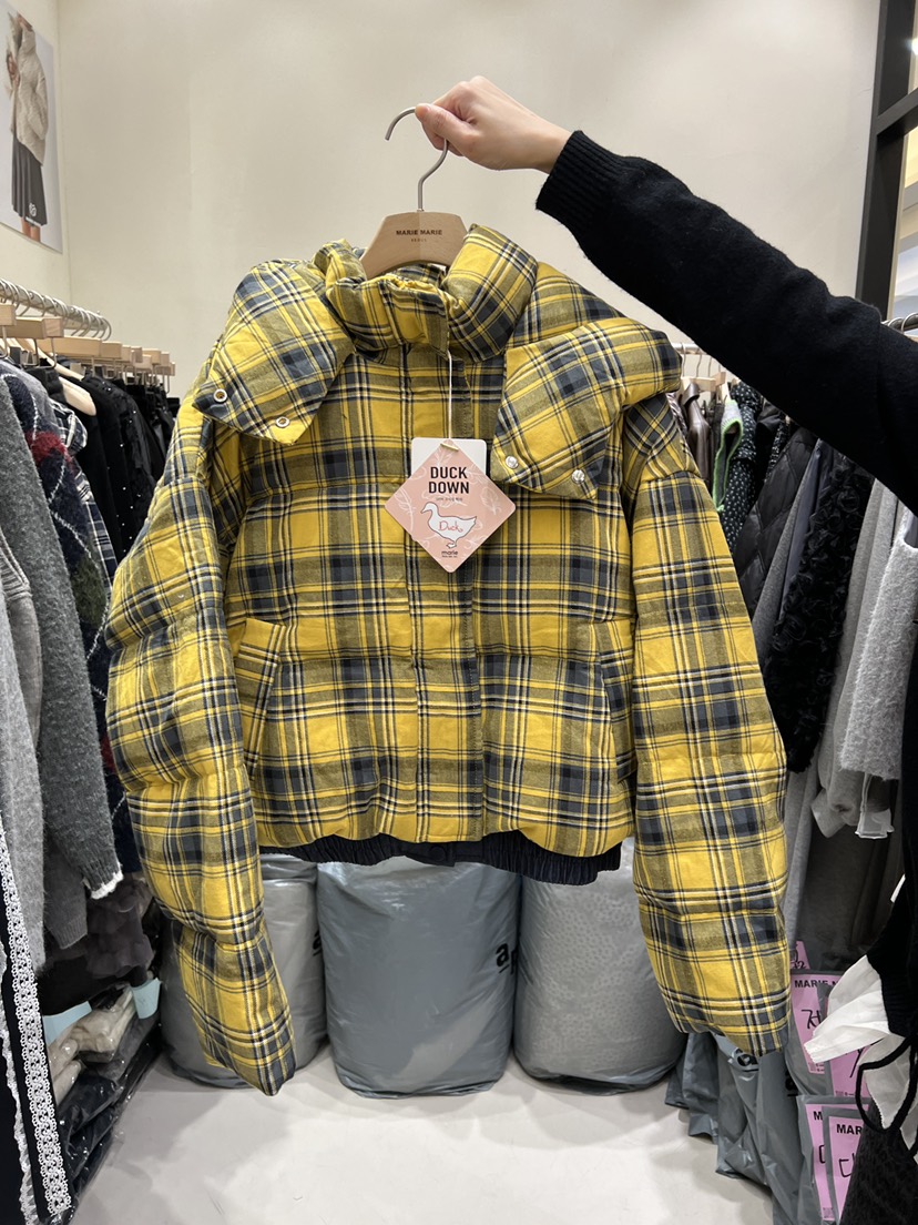 MARIE MARIE東大門㊣代購女士新品休閑熱賣短款羽絨服鴨絨MARIE MARIE短款羽絨服圖色1