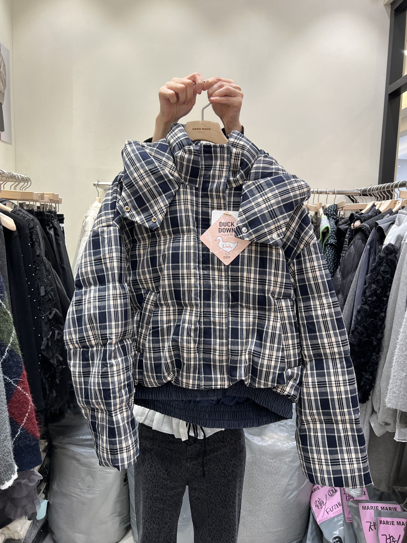 MARIE MARIE東大門㊣代購女士新品休閑熱賣短款羽絨服鴨絨MARIE MARIE短款羽絨服圖色2