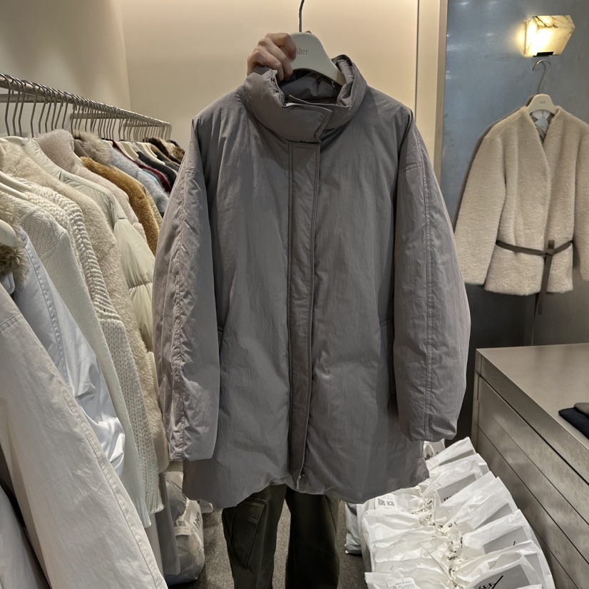 ALTER東大門㊣實拍女士新品休閑時尚推薦25秋冬短款羽絨服鵝絨棉Alter短款羽絨服圖色2