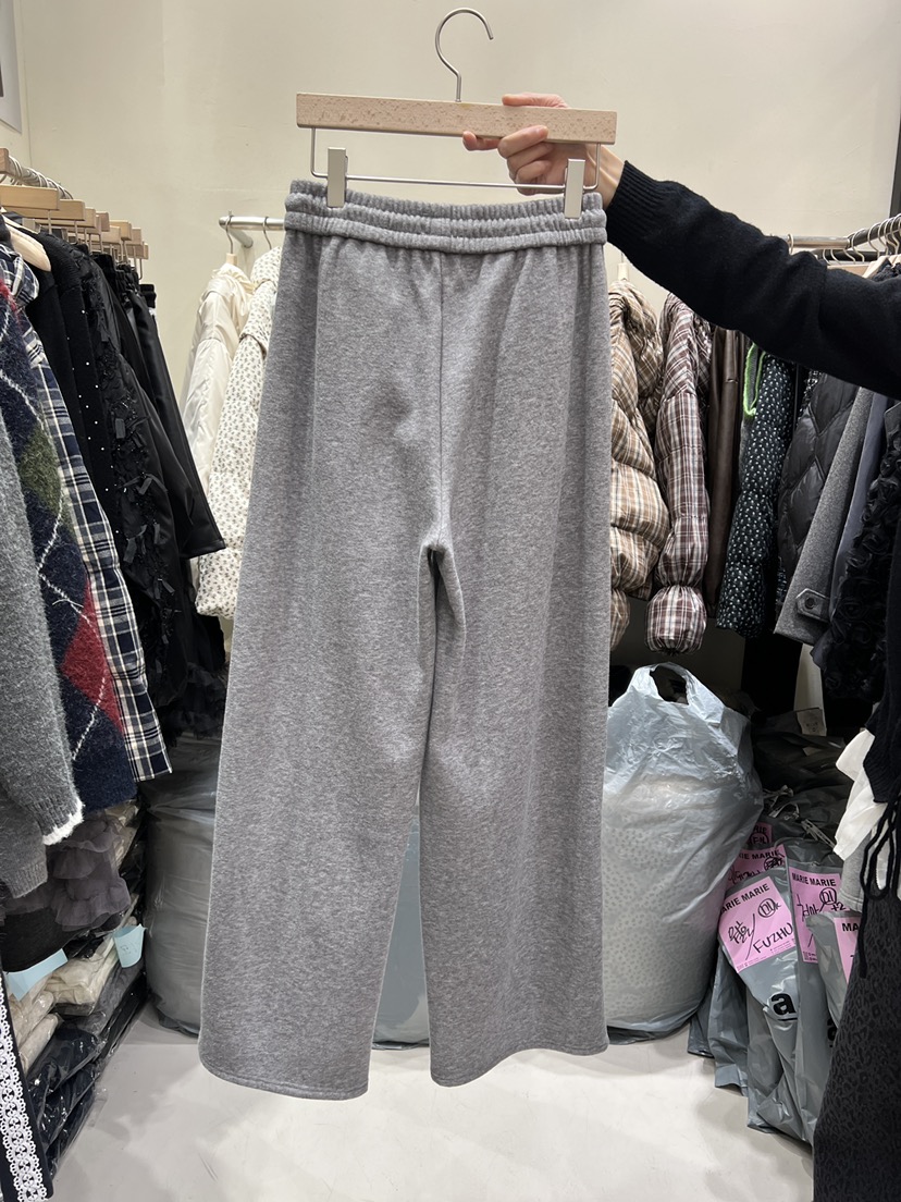 MARIE MARIE東大門㊣實拍女士新款熱賣25秋冬時尚休閑褲加絨MARIE MARIE休閑褲