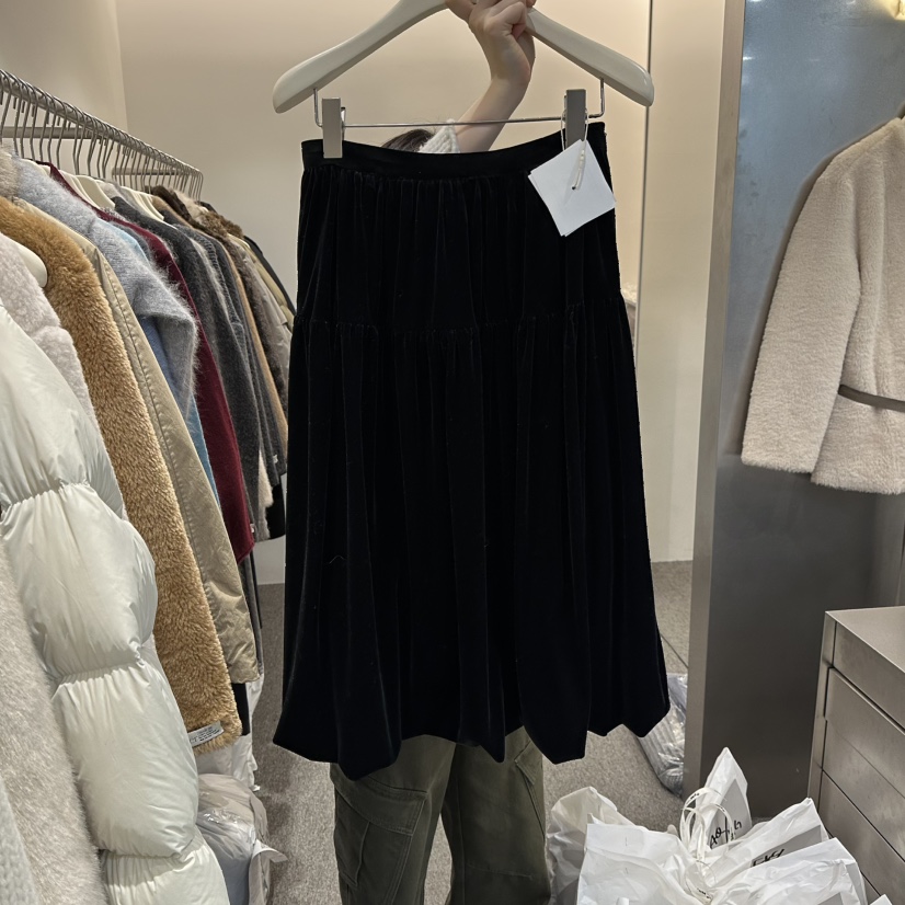 ALTER東大門㊣直郵女裝新款25秋冬時尚人氣職業休閑推薦長裙Alter長裙圖色1